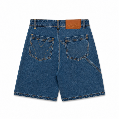 BLUE DENIM JORTS