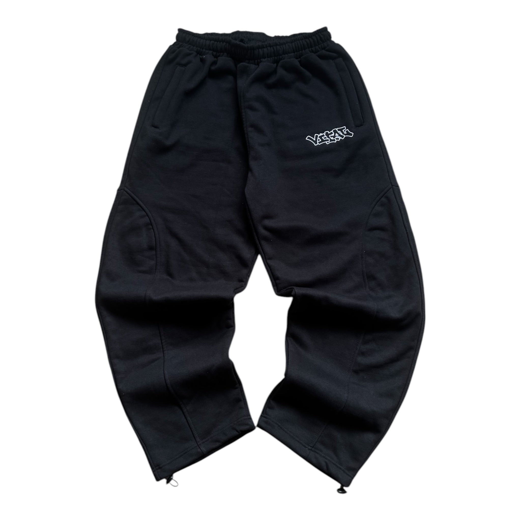 BLACK HANDPRINT JOGGERS