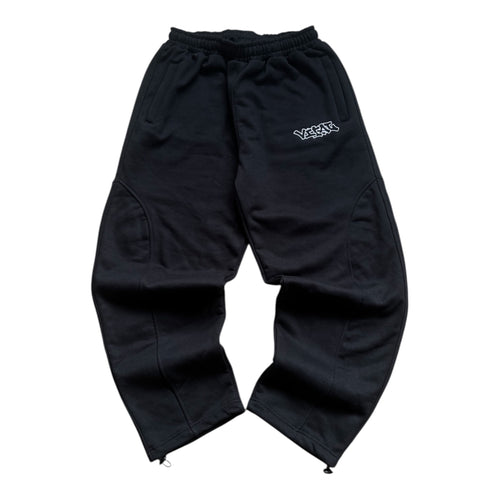 BLACK HANDPRINT JOGGERS