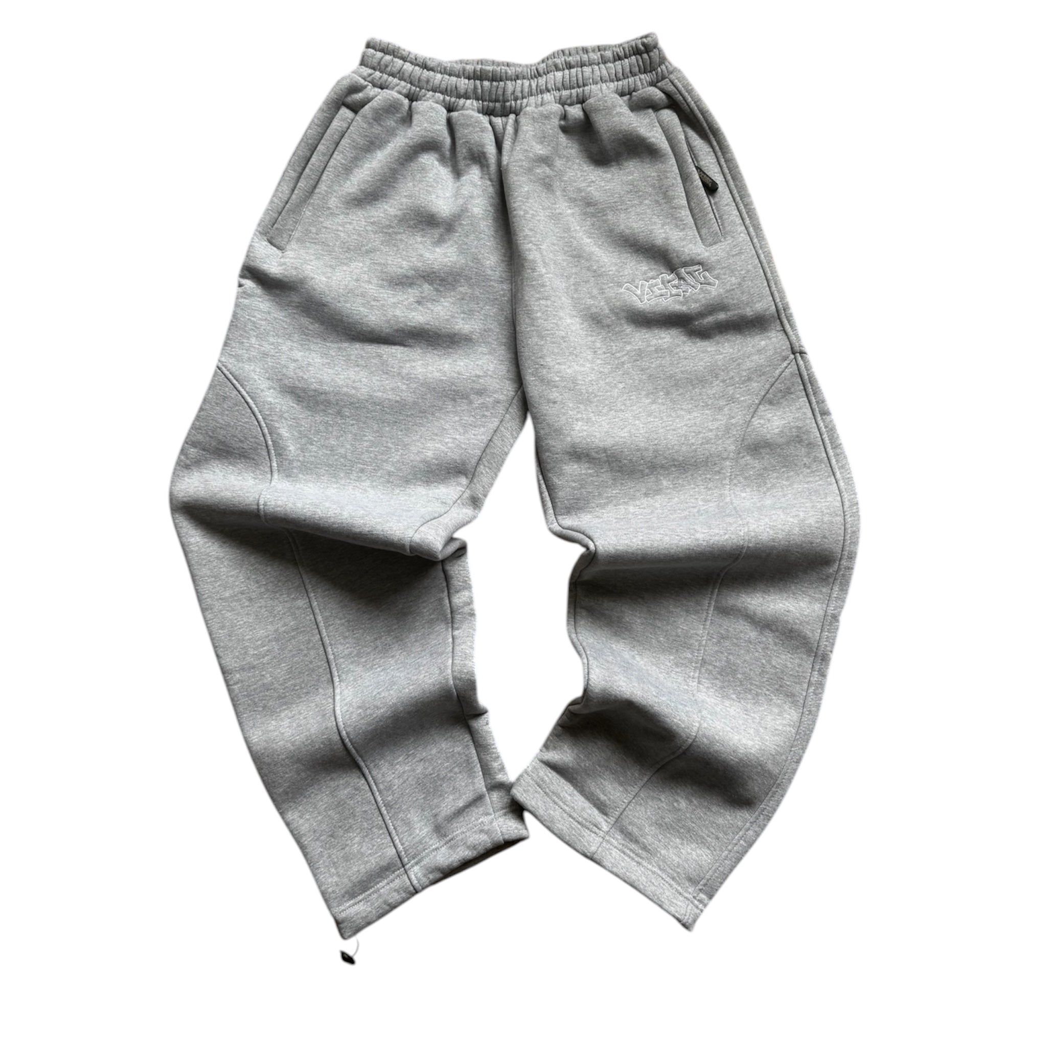GREY HANDPRINT JOGGERS (PRE-ORDER)