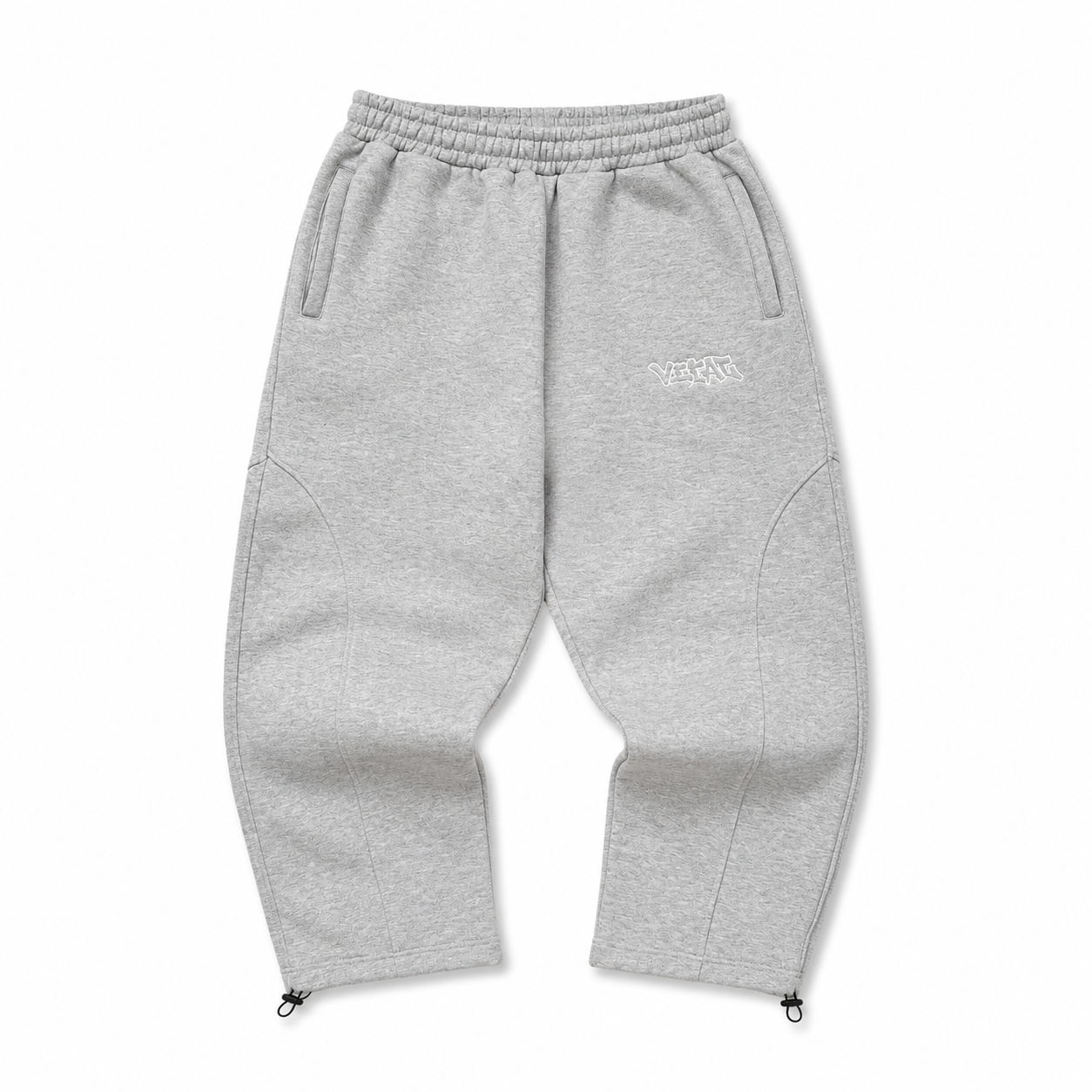 GREY HANDPRINT JOGGERS