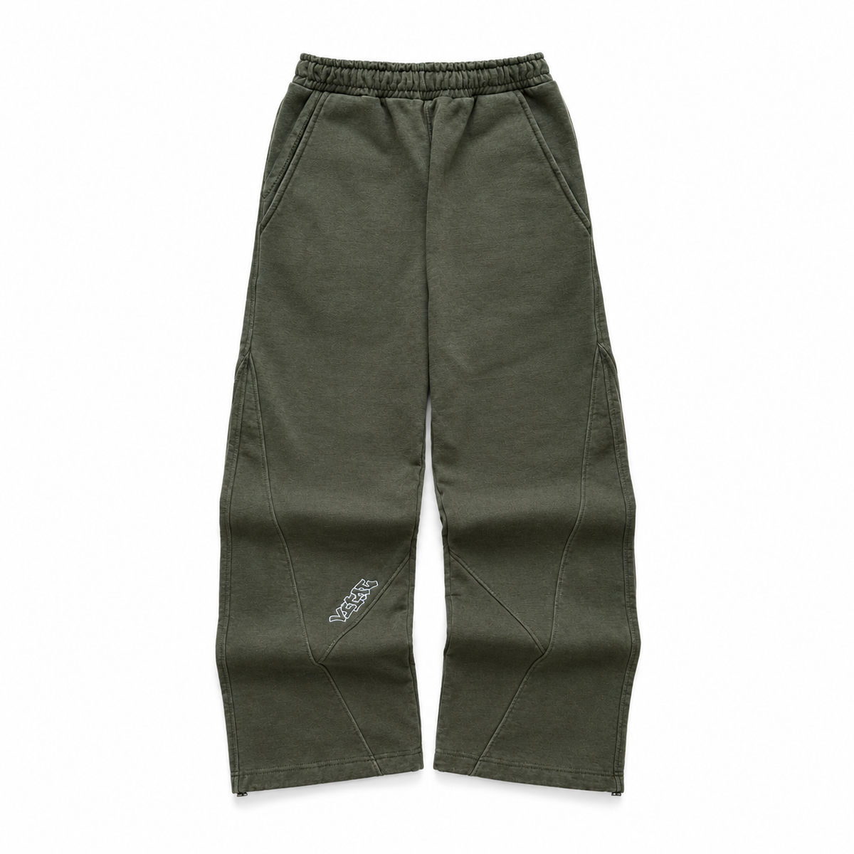 OLIVE TECH-GRID JOGGERS