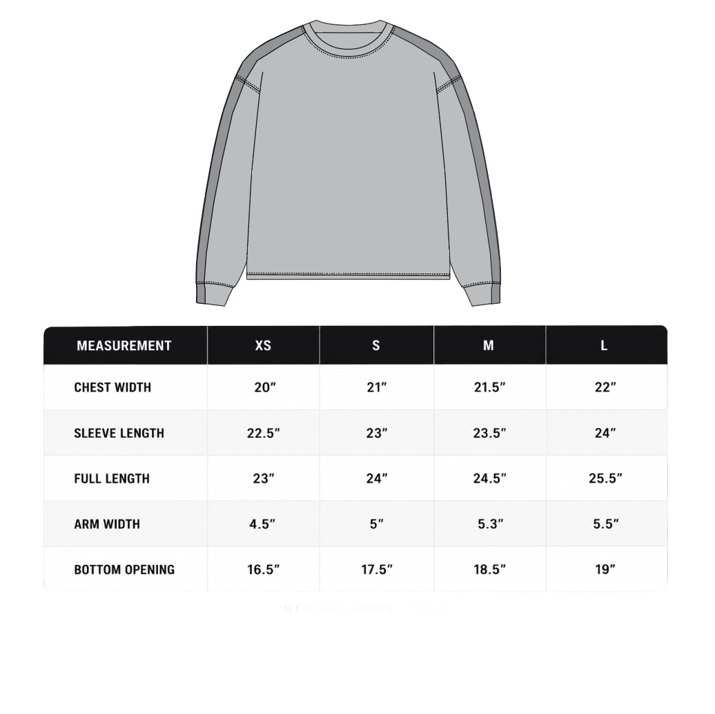 PINK TWO-TONE CREWNECK