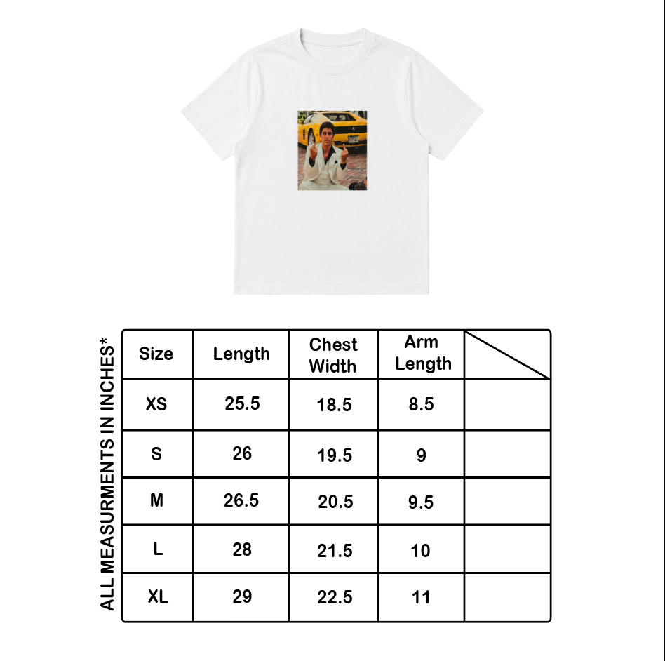 SCARFACE GRAPHIC TEE
